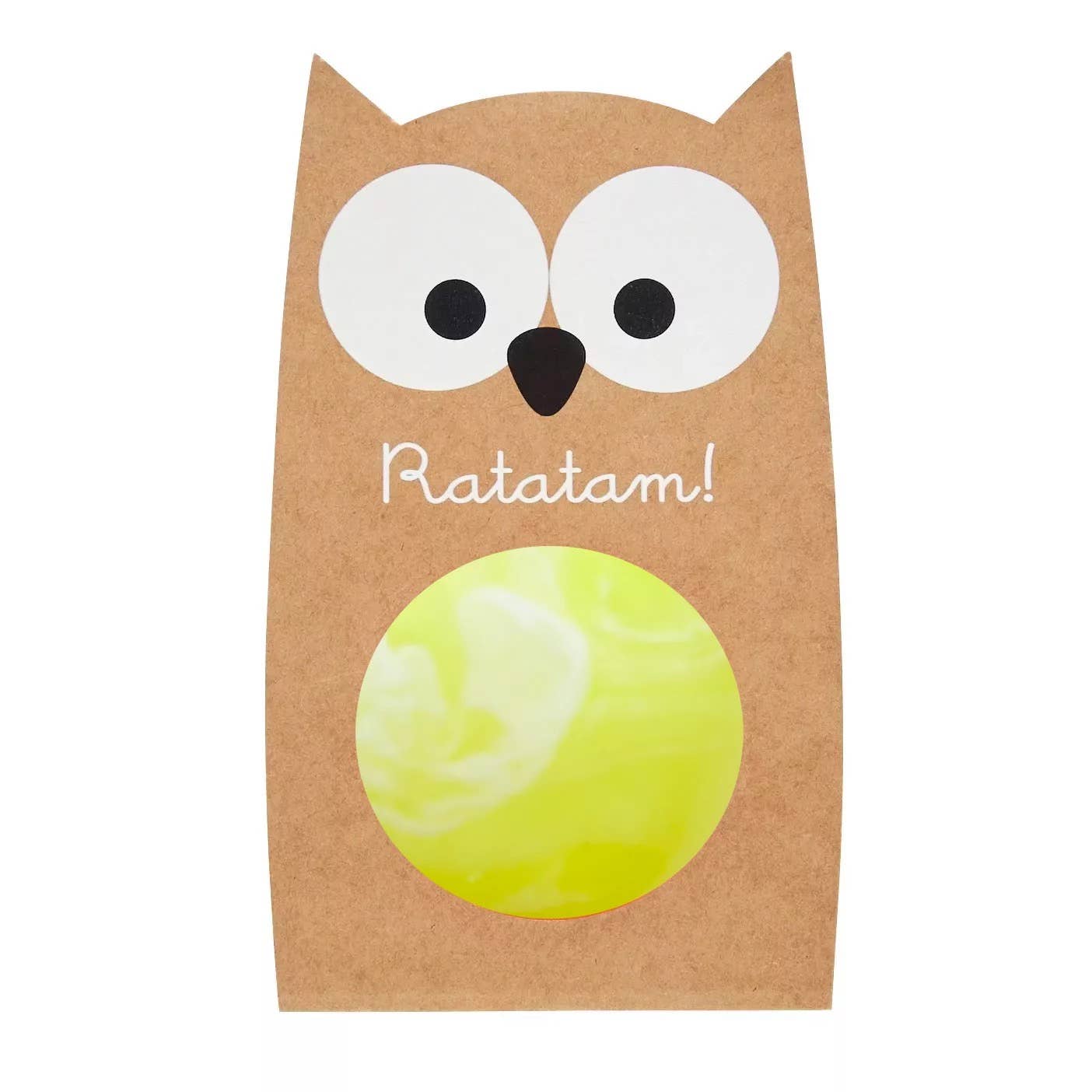 Owl yellow 57 mm