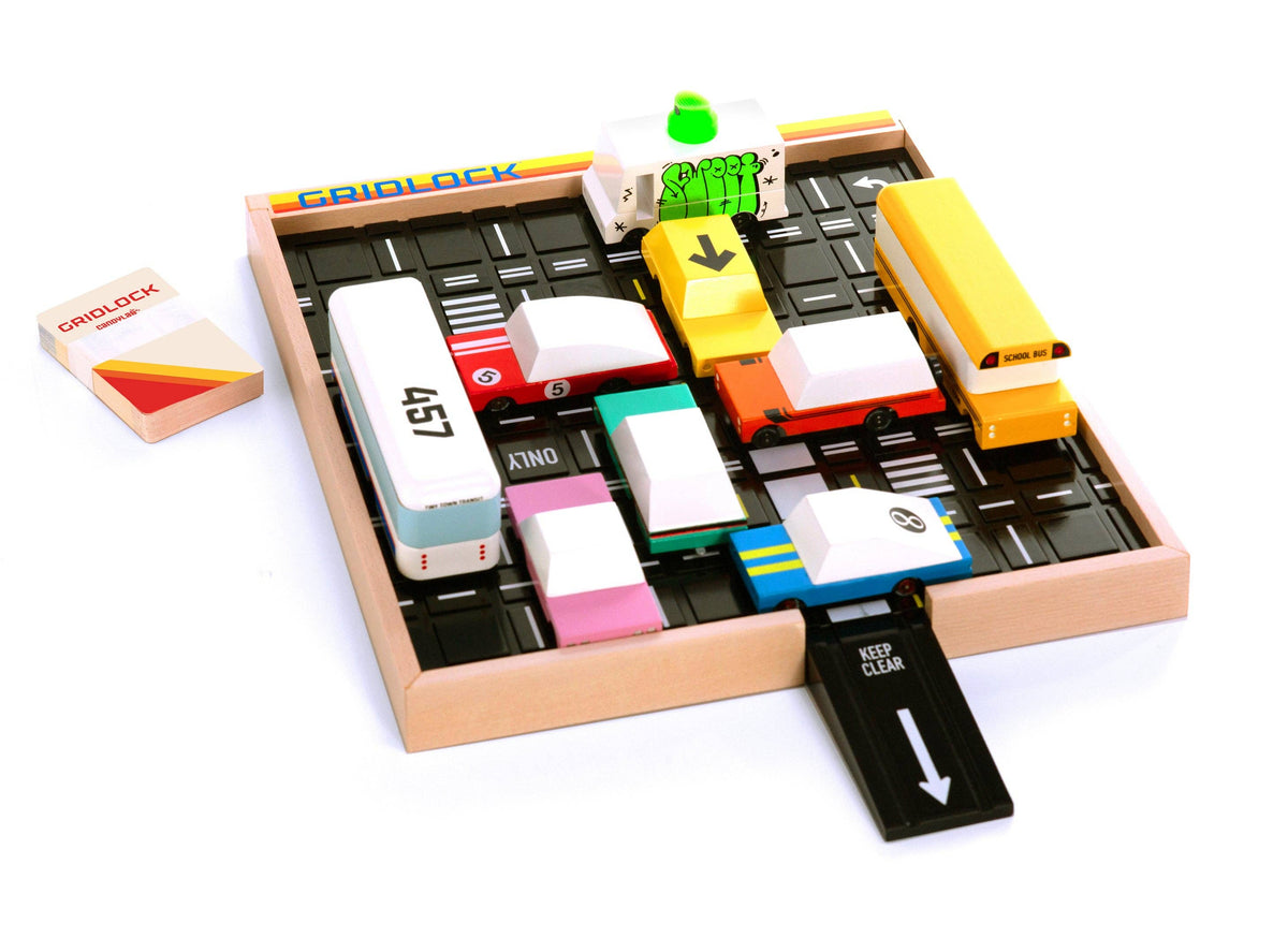 GRIDLOCK Puzzle-Spielbrett
