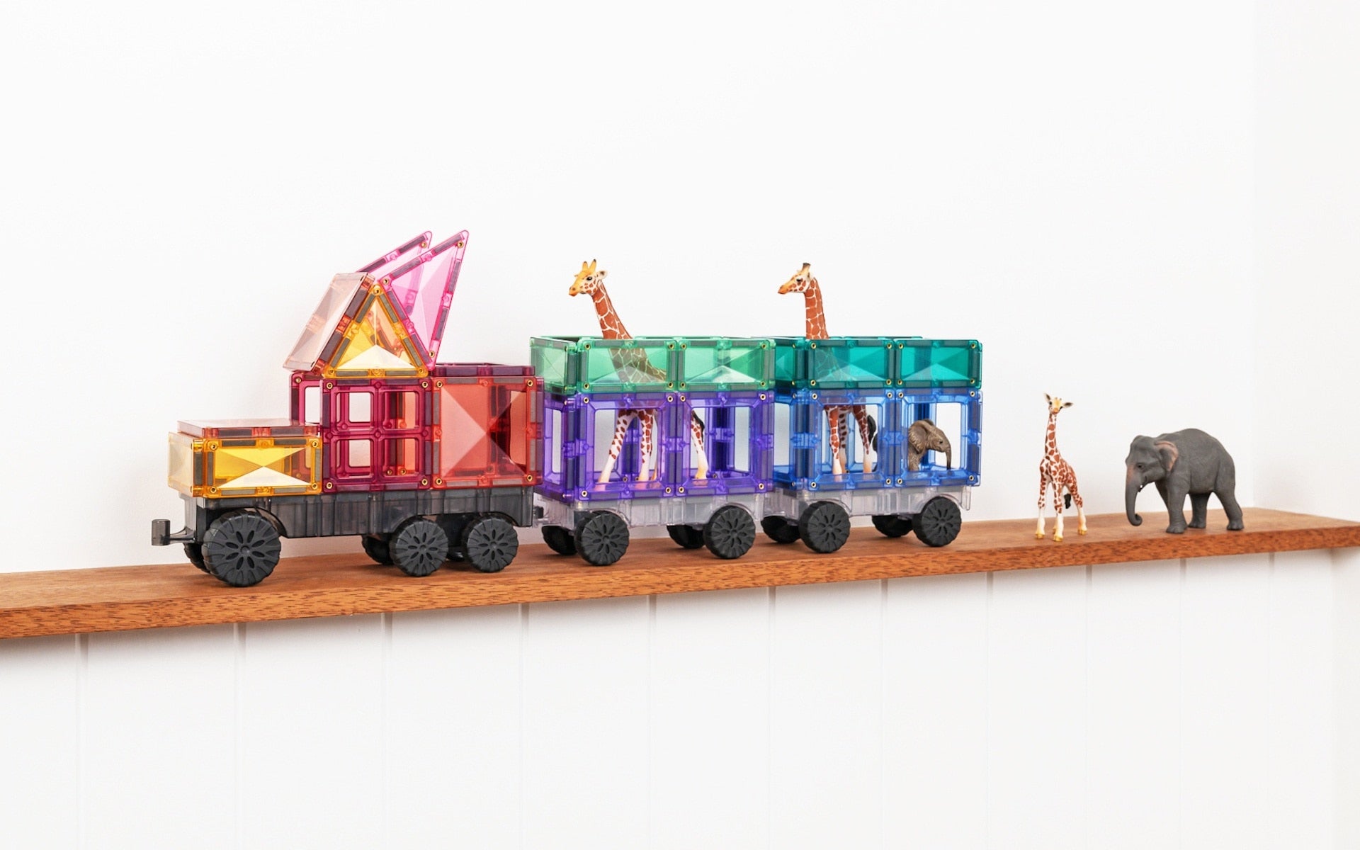 Connetix Transport Pack 50 Pieces Pastel