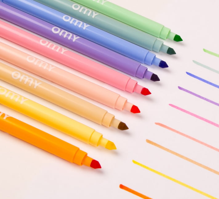 Crayons-feutres OMY Pastel