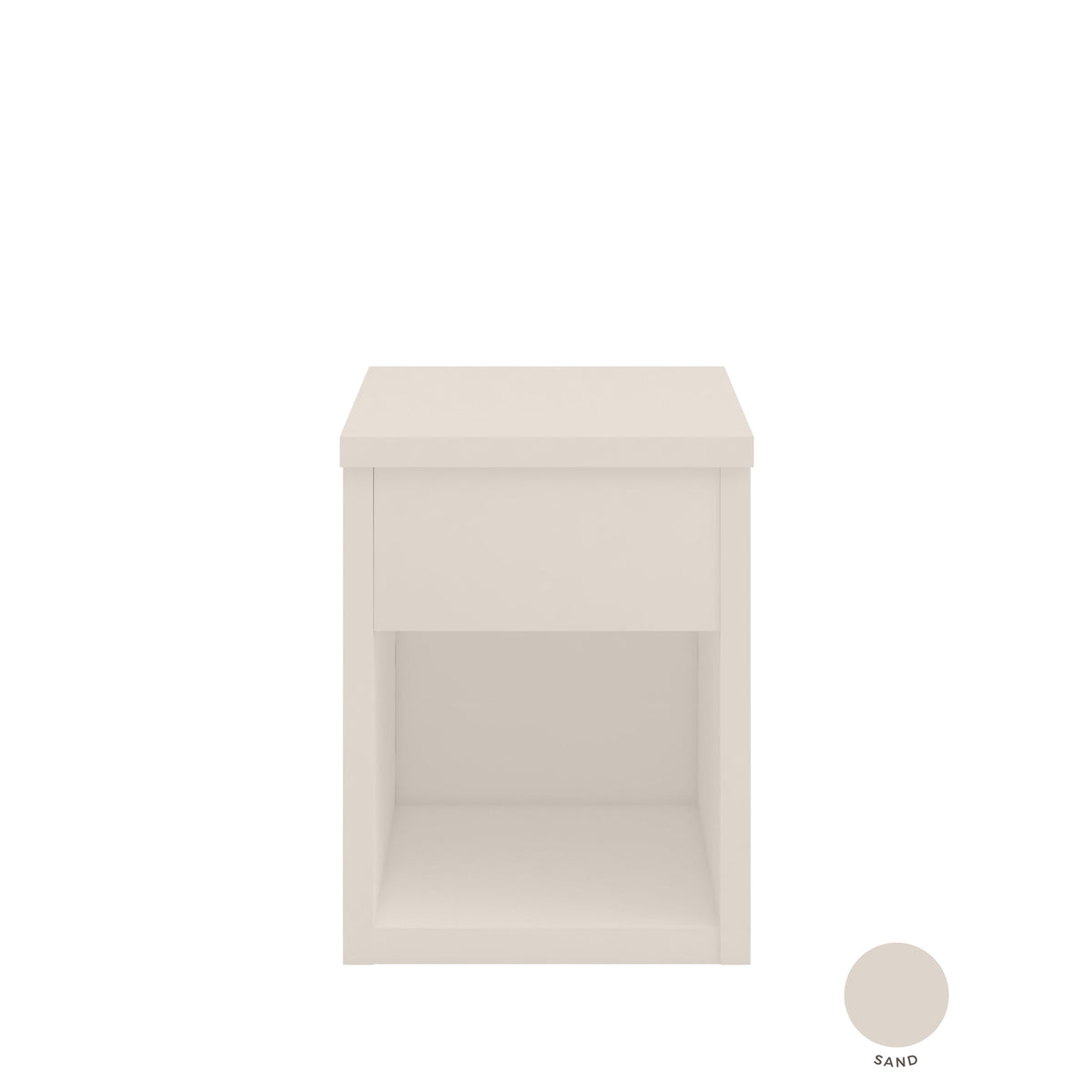 Muba Design bedside table with drawer and compartment