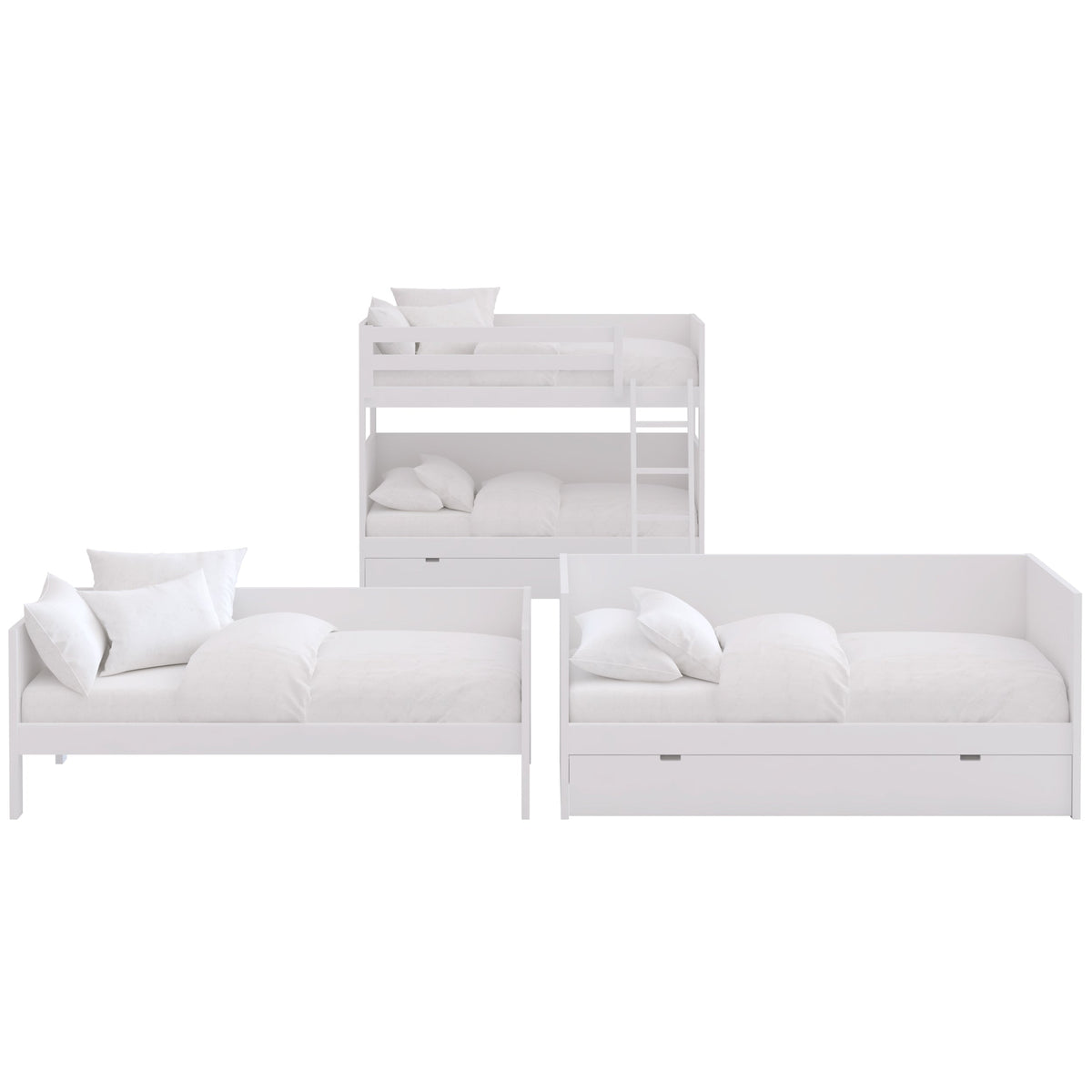 Muba Design bunk bed with reversible stairs