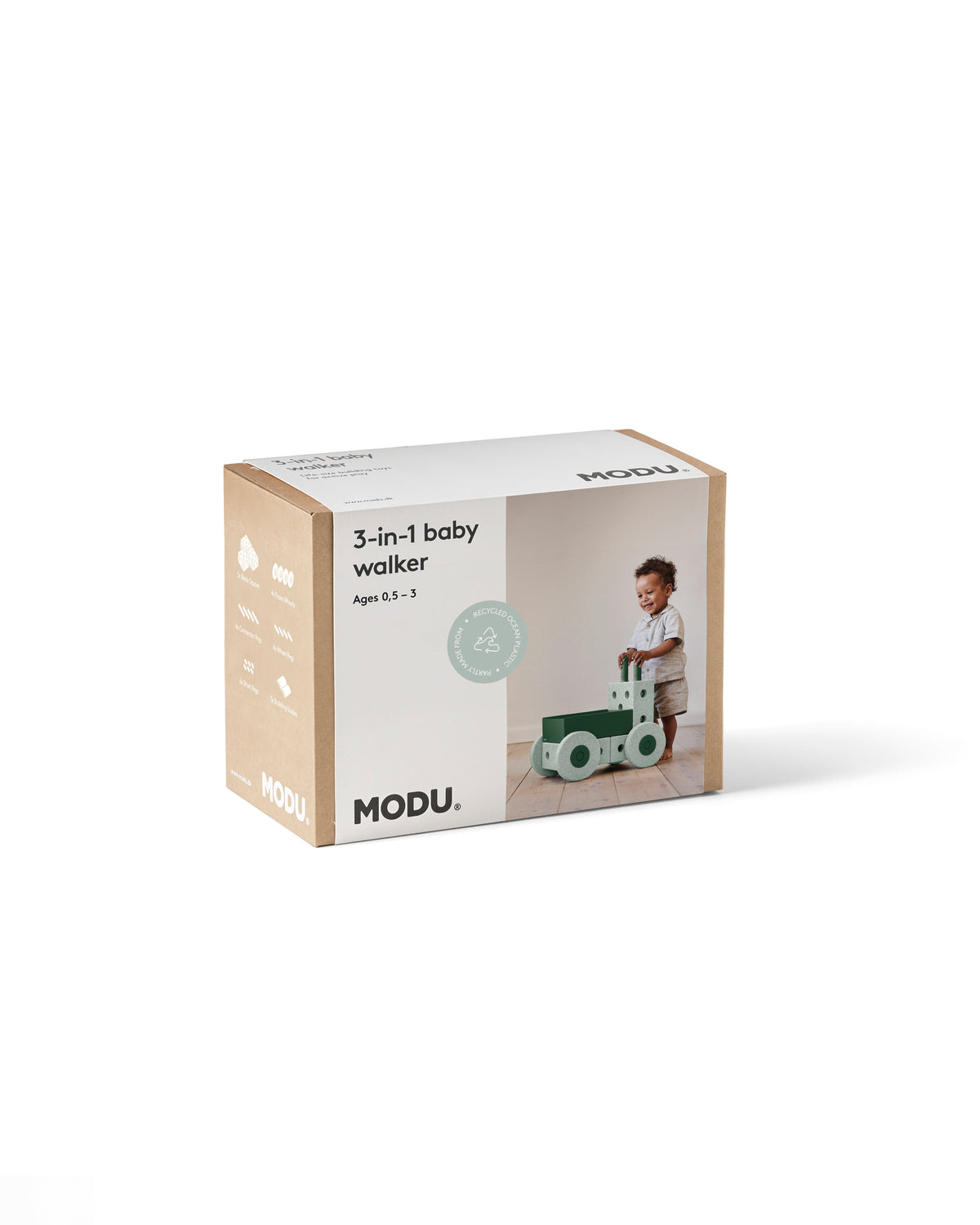 MODU 3-in-1 baby walker Mint