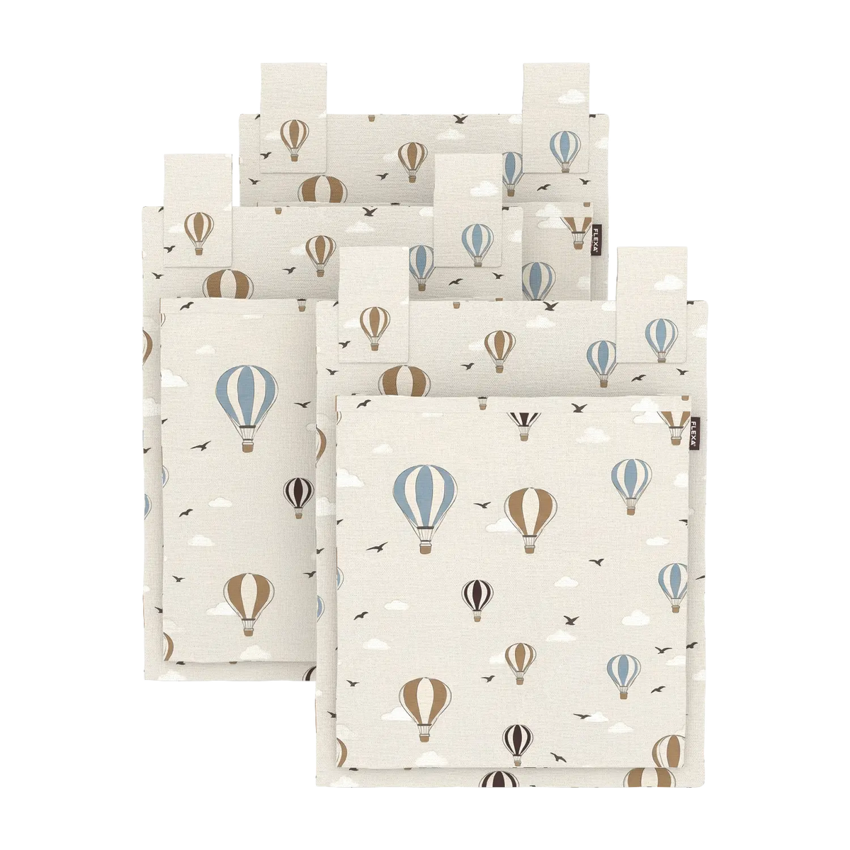 Flexa Dawn Bed Pockets with Balloons Balloons