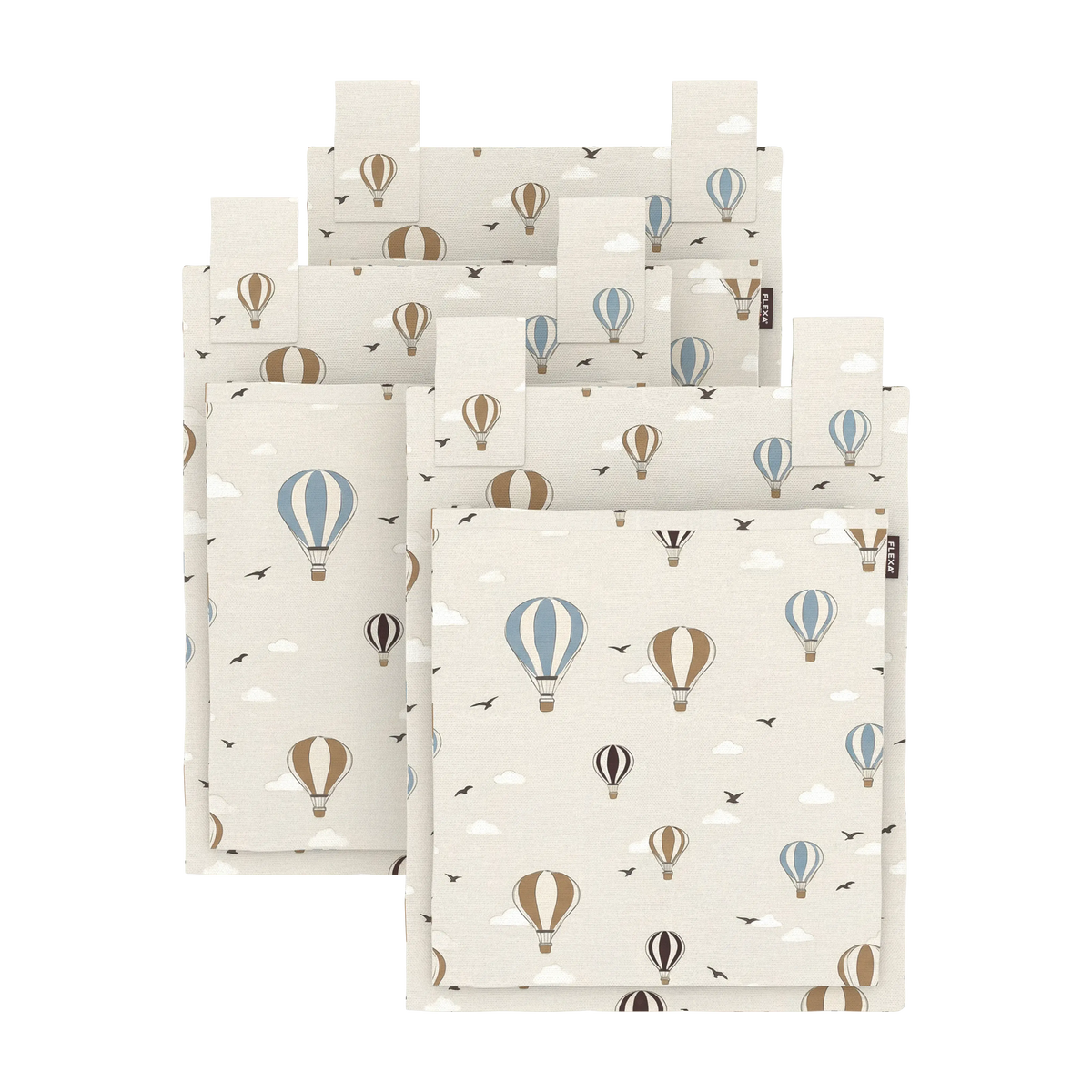 Flexa Dawn Bed Pockets with Balloons Balloons