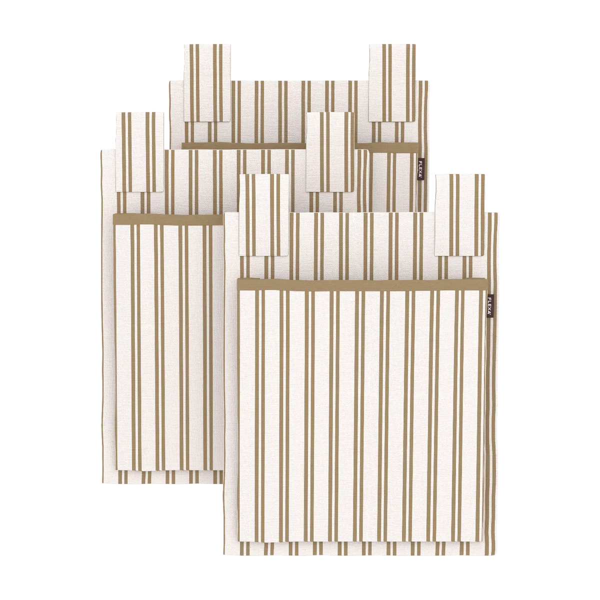 Flexa Dawn Bed Pockets with Stripes Stripes