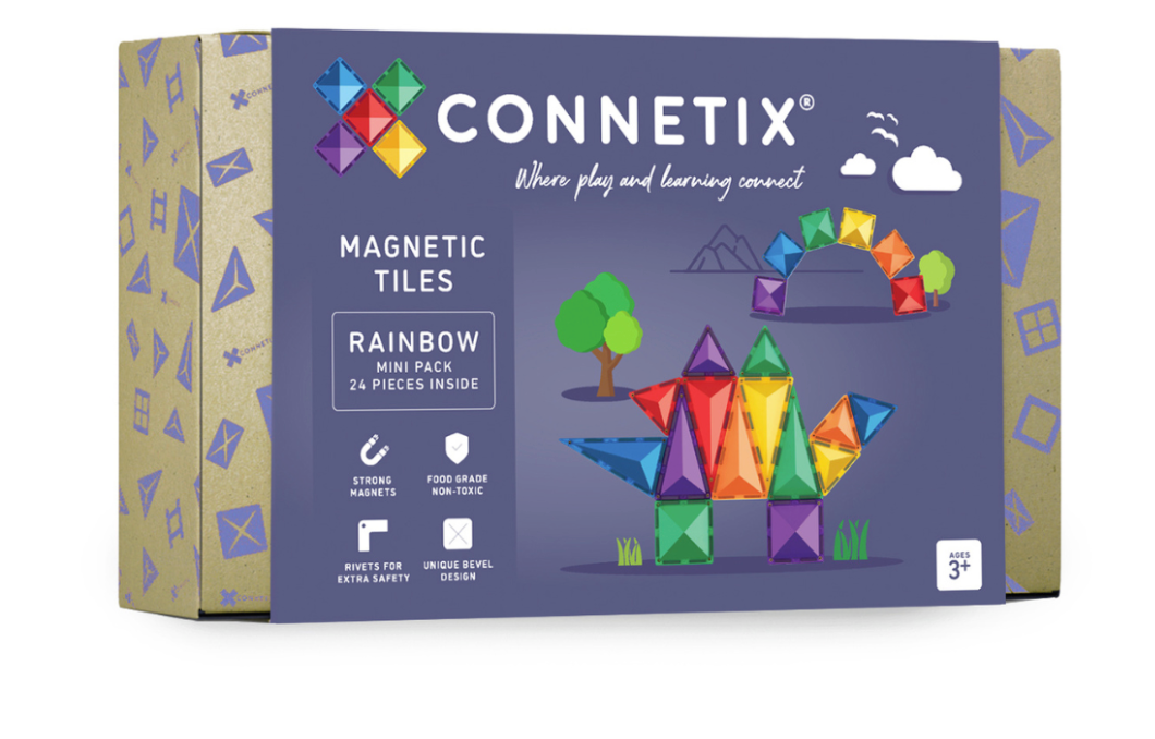 Connetix 24 pieces Rainbow Mini Pack
