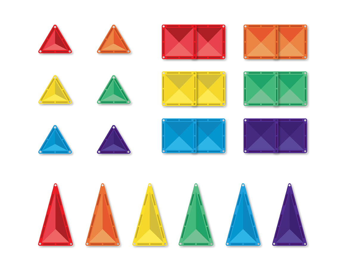 Connetix 24 pieces Rainbow Mini Pack