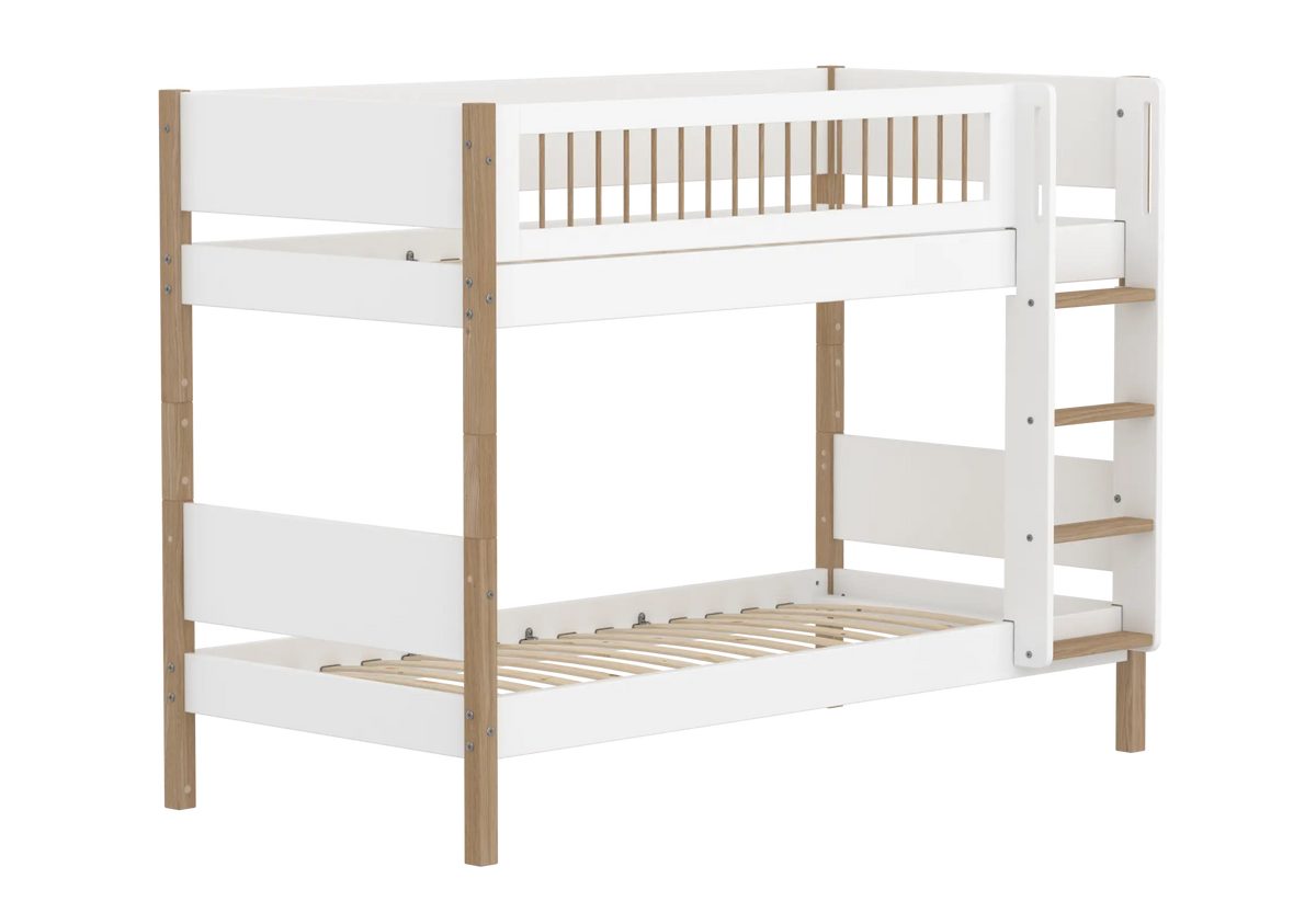 Flexa Nor Etagenbett 90 x 200 cm Eiche