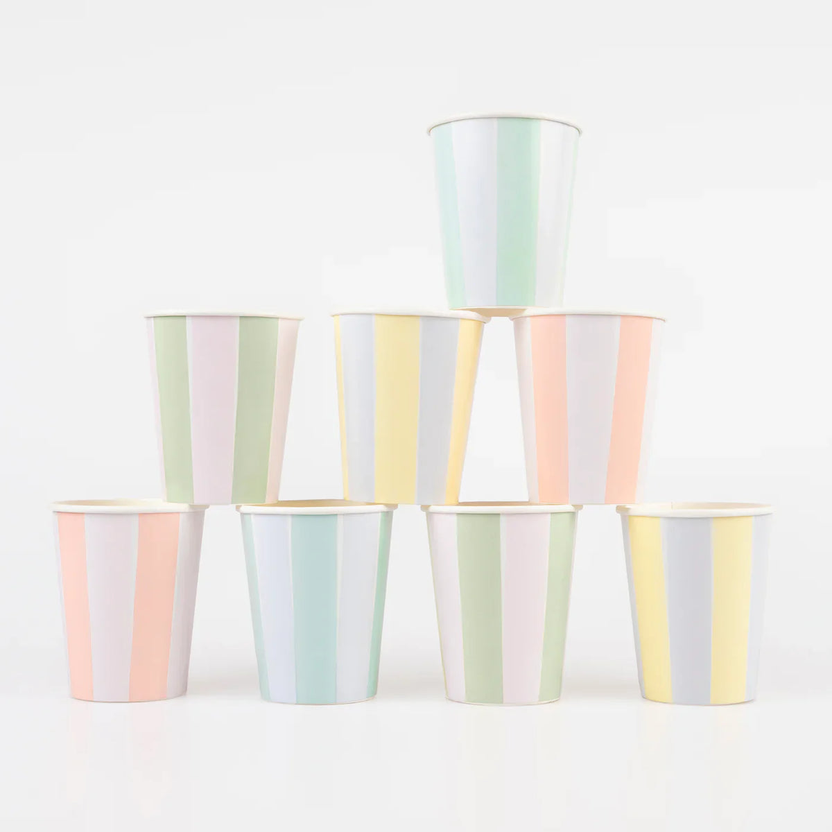 Tazza Meri Meri a righe pastello