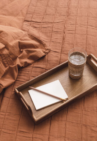 Oona Plaid Caramel