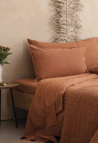 Oona Caramel pillowcase