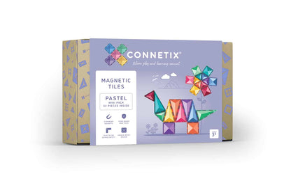 Connetix 32 Teile Mini Pack Pastel – Kreatives Bauen &amp; STEAM-Lernen für Kinder ab 3 Jahren