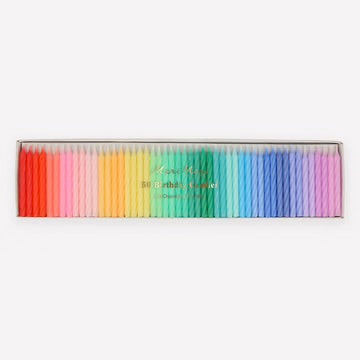 Meri Meri rainbow mini candles