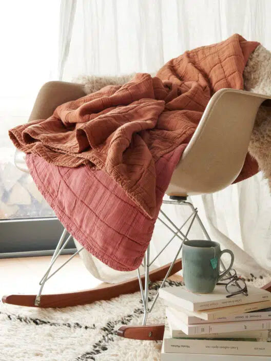 Oona Plaid Caramel