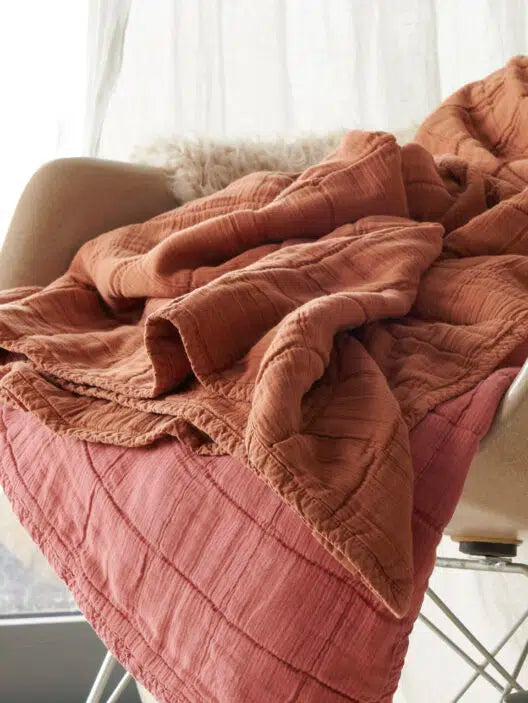 Oona Plaid Caramel