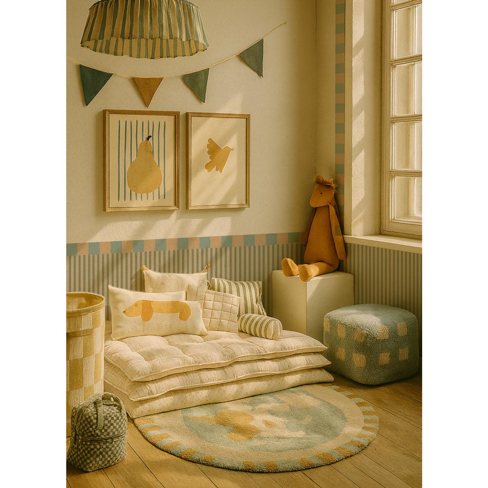 Dekornik Bordüre Slim Beige Blau