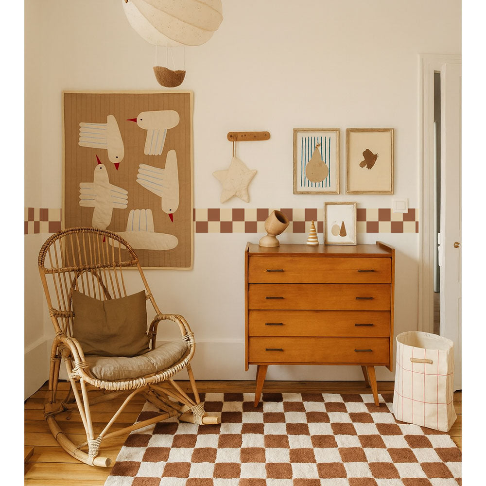 Dekornik bordo Slim Crema Marrone