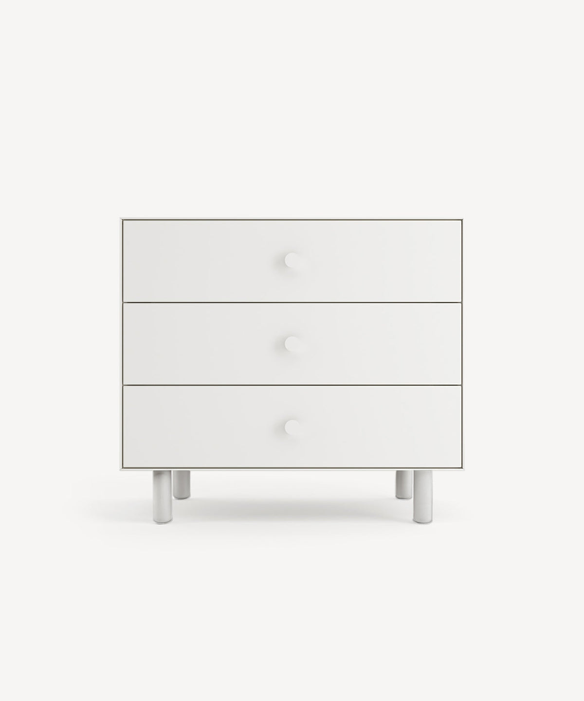 Oeuf NYC Classic Kommode mit 3 Schubladen, Weiss