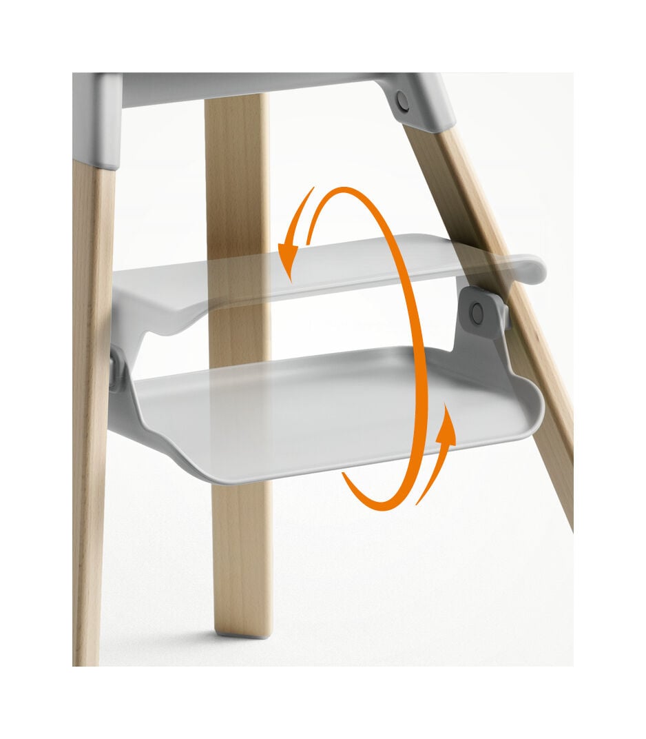 Stokke® Clikk™ high chair, Cloud Grey