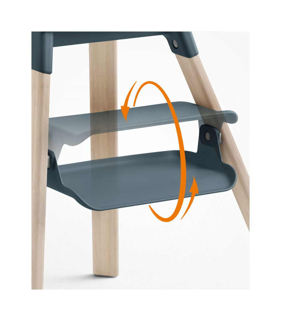 Chaise haute Stokke® Clikk™, Fjord Blue