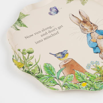 Meri Meri Teller Peter Rabbit im Garten