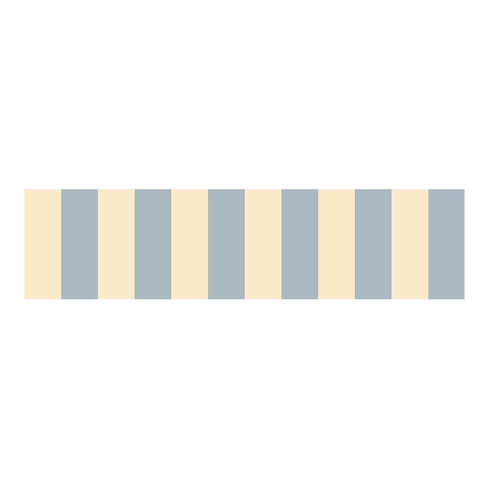 Dekornik Bordüre Nostalgia Beige Blau Pastell