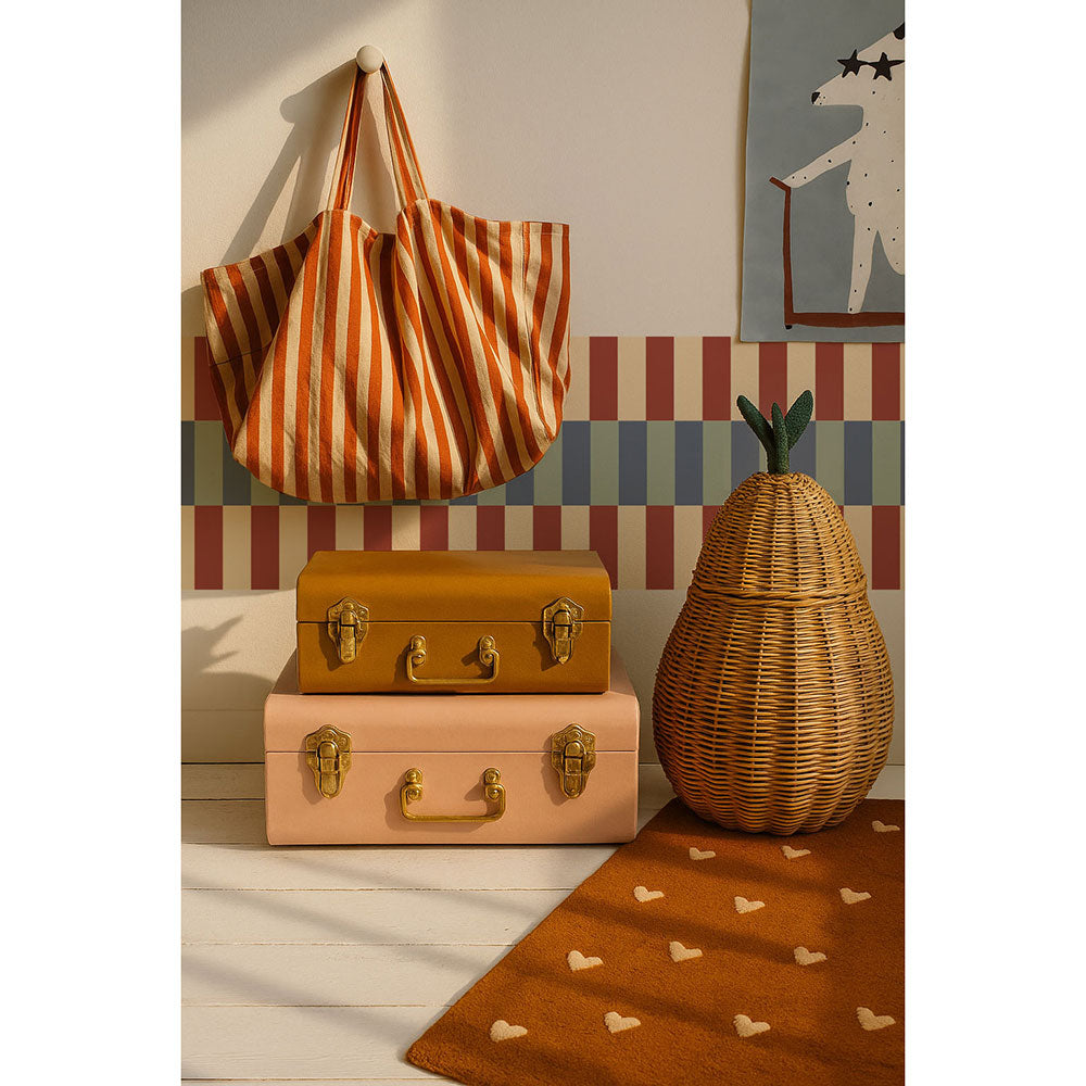 Dekornik Bordüre Nostalgia Beige Rot