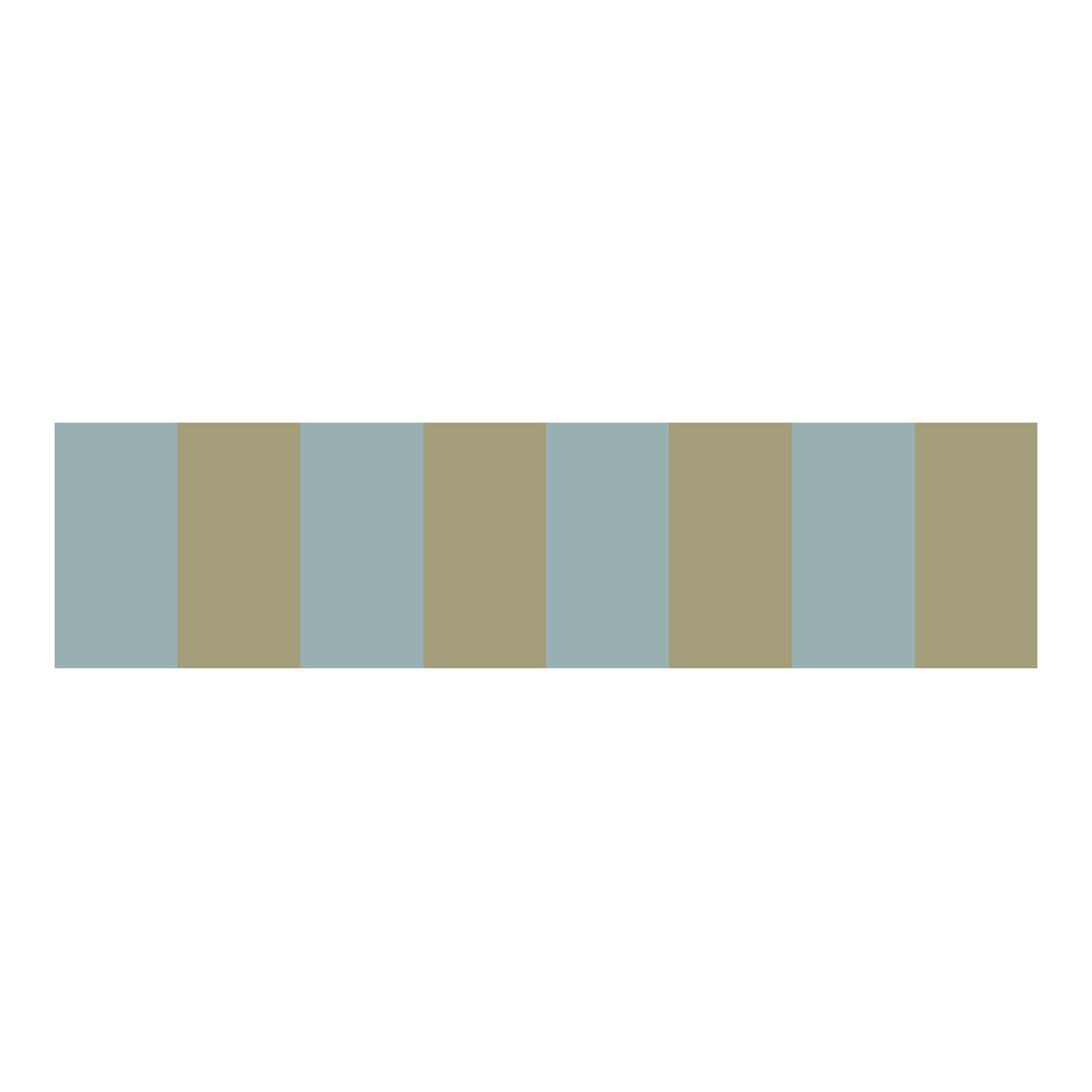 Dekornik border Wide Blue Green