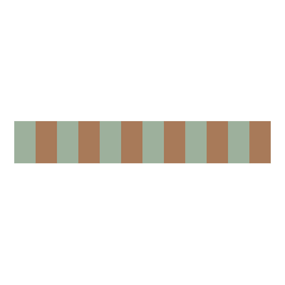 Dekornik Bordüre Slim Braun Grün