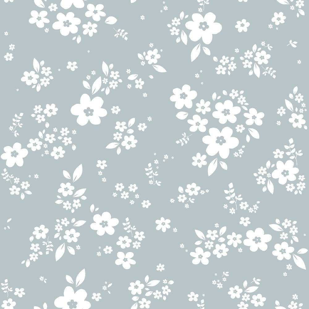 Dekornik Tapete Lace Meadow Blau Streifen 50 x 280
