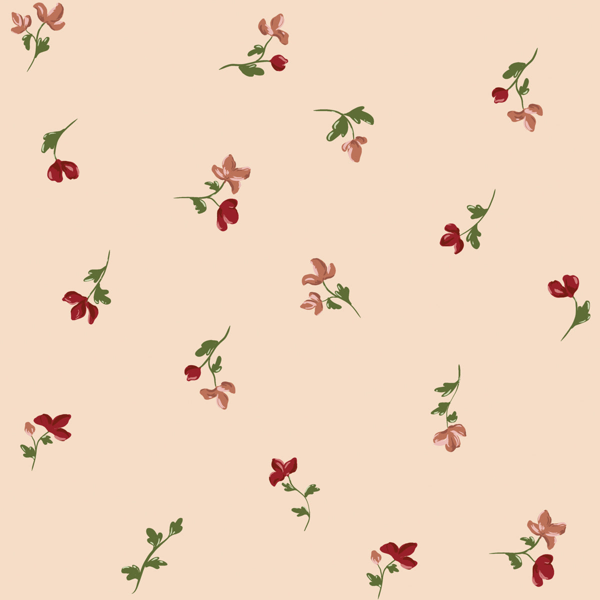 Dekornik papier peint Paris fleurs rayures 50 x 280