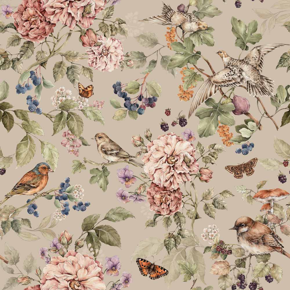Dekornik Tapete Secret Paradise Neutral Streifen 100 x 280