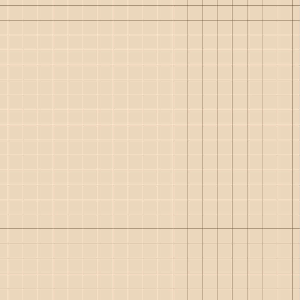 Dekornik Tapete Simple check pattern small ivory Streifen 50 x 280