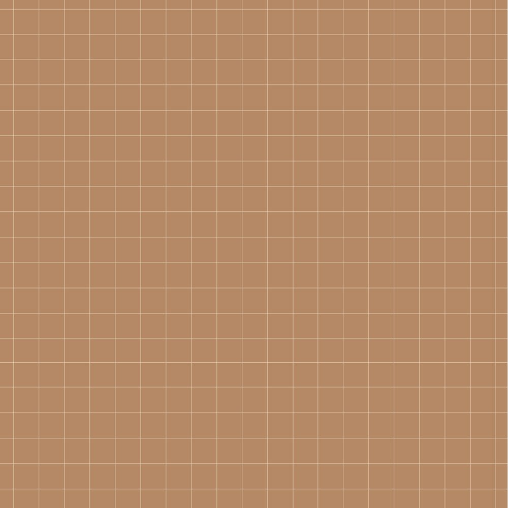 Dekornik Tapete Simple check pattern small cinnamon Streifen 50 x 280