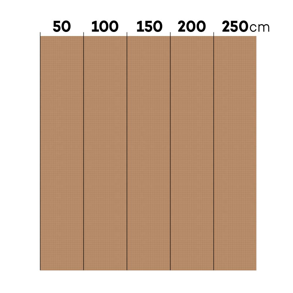 Dekornik Tapete Simple check pattern small cinnamon Streifen 50 x 280