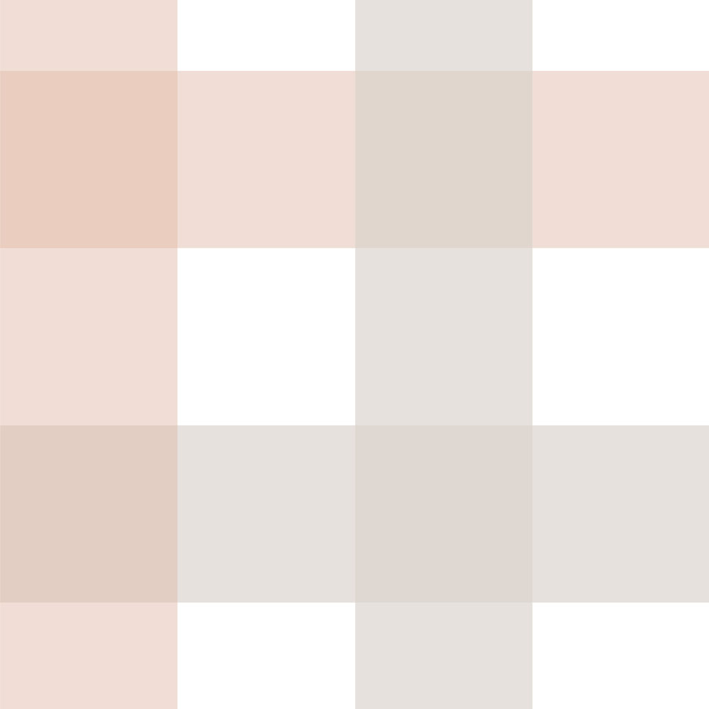 Dekornik Tapete Provence check beige pink big Streifen 100 x 280