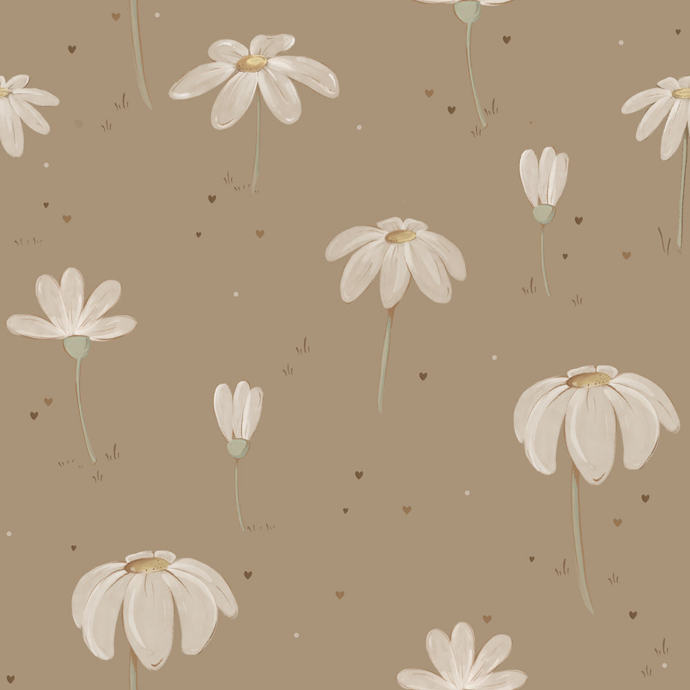 Dekornik Tapete Fairytale Beige Meadow Streifen 50 x 280