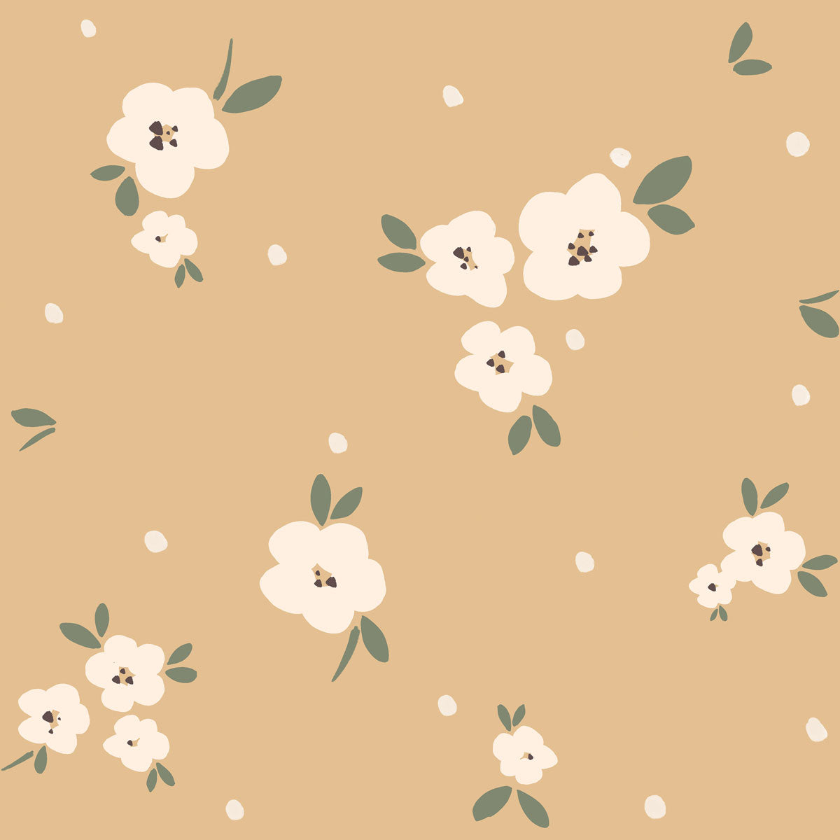 Dekornik papier peint Floral Draw beige rayures 50 x 280