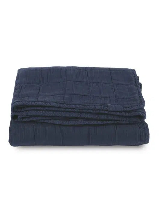Oona Plaid Dark Blue