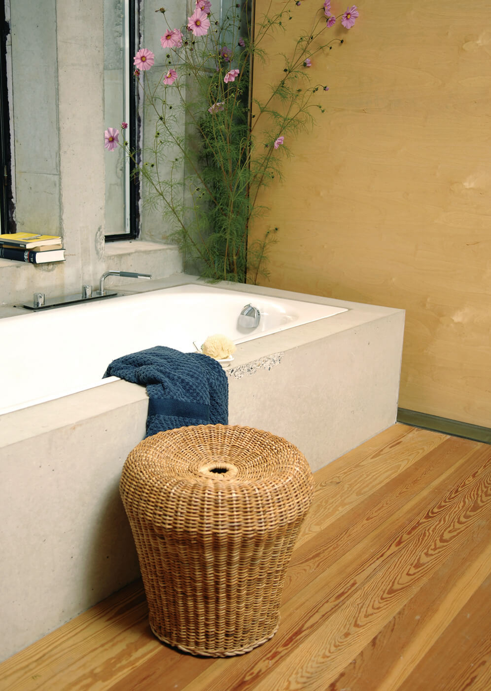 Richard Lampert E14 Rattan natur