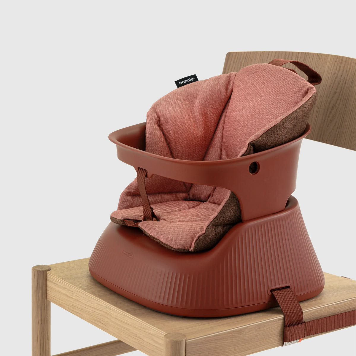Seggiolone portatile Hannie rosso mogano