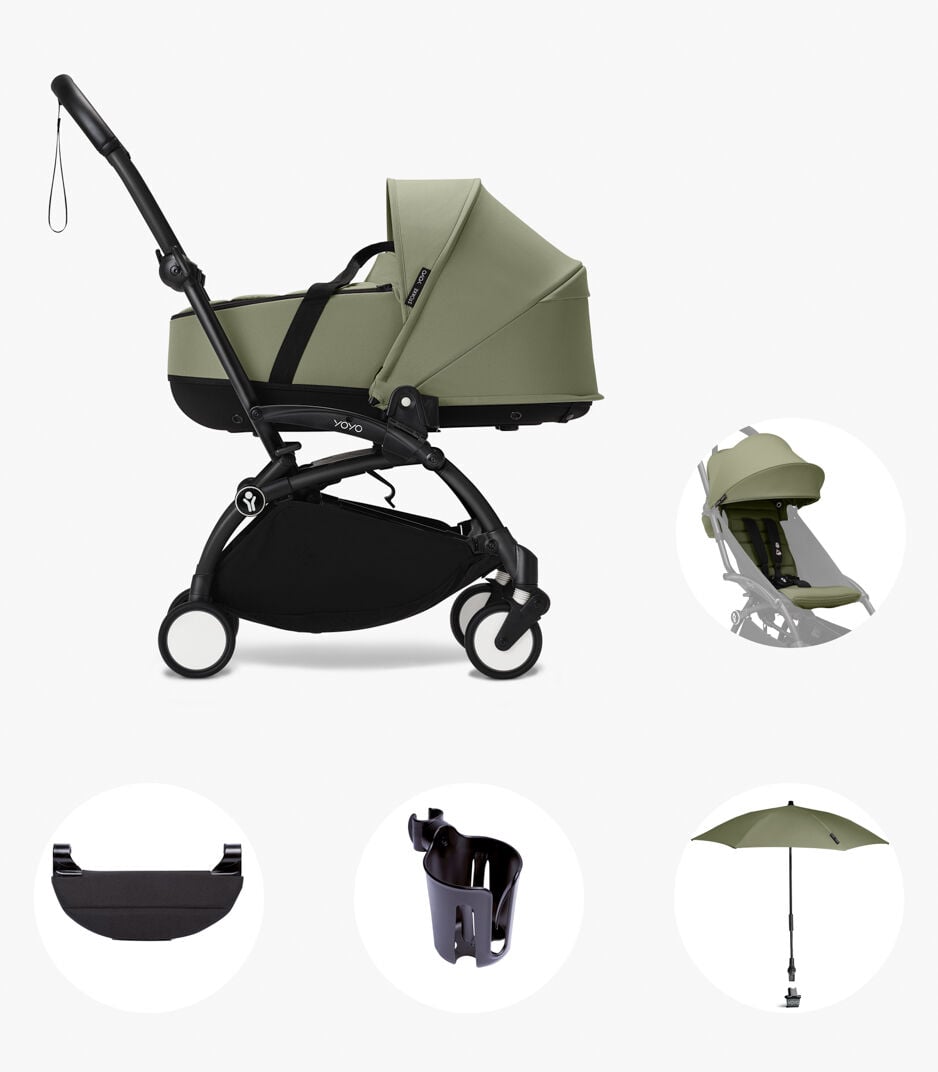 Stokke YOYO Everyday Comfort stroller set from birth