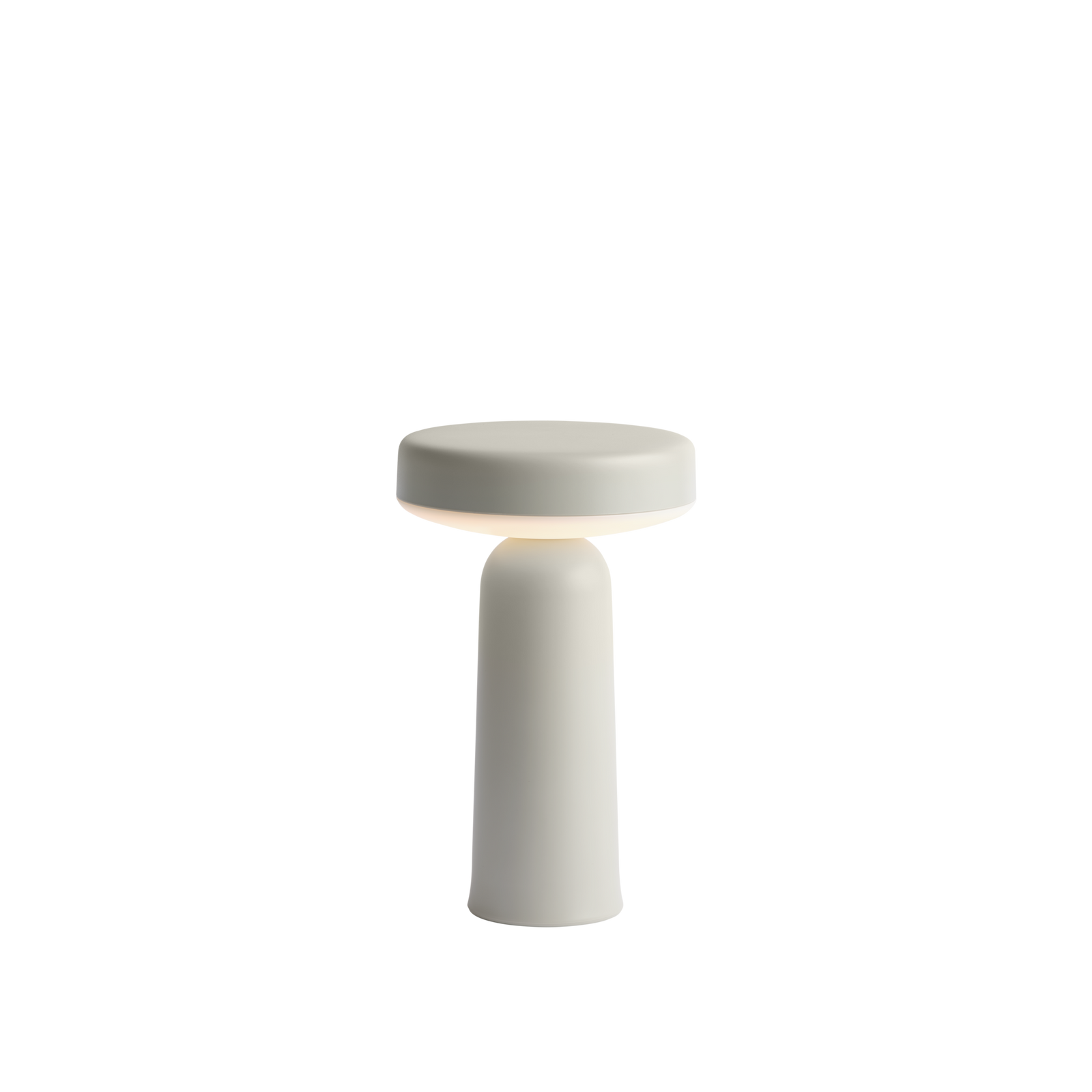 Muuto Ease tragbare Leuchte Grau