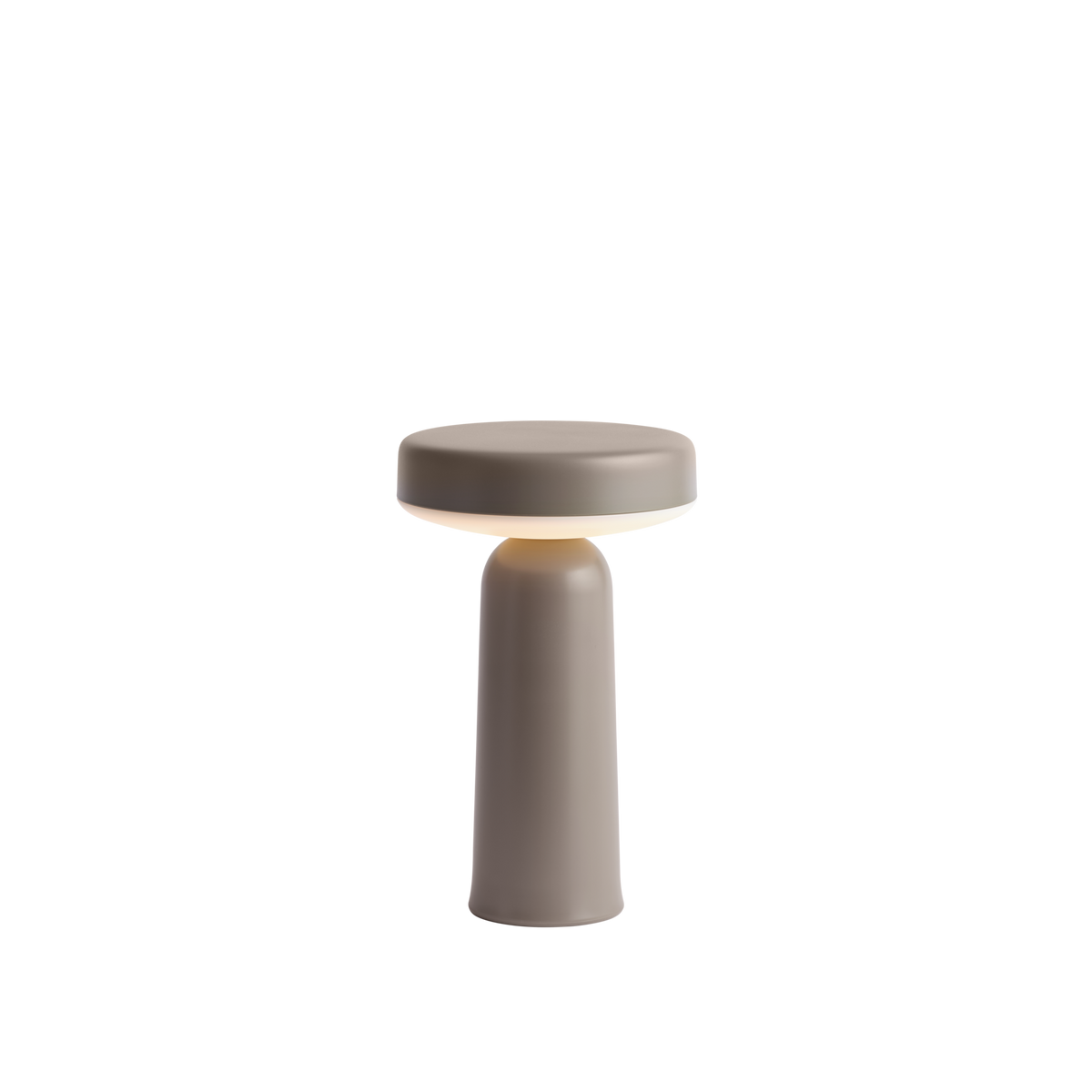 Muuto Ease tragbare Leuchte Taupe