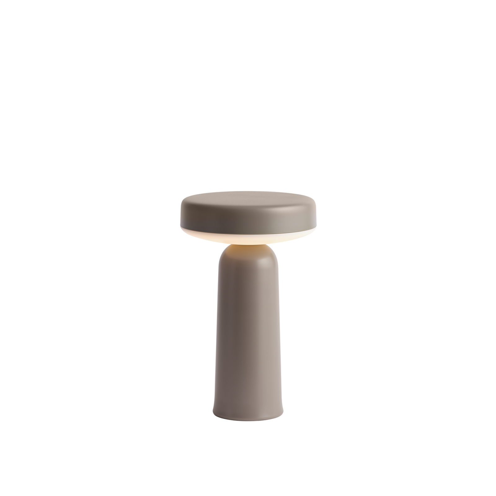 Muuto Ease tragbare Leuchte Taupe