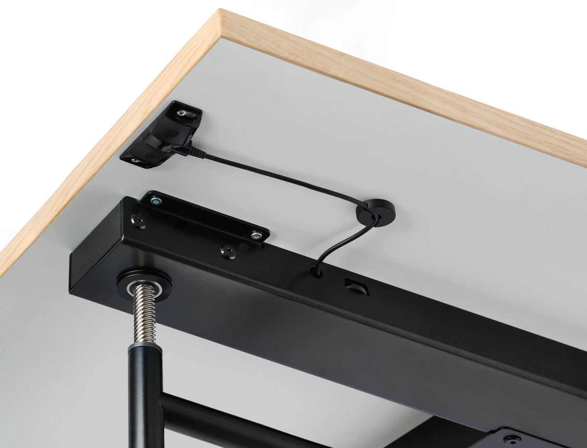Richard Lampert Eiermann 1E Tim Schütze Chrom 4179 Linoleum smokey-blue