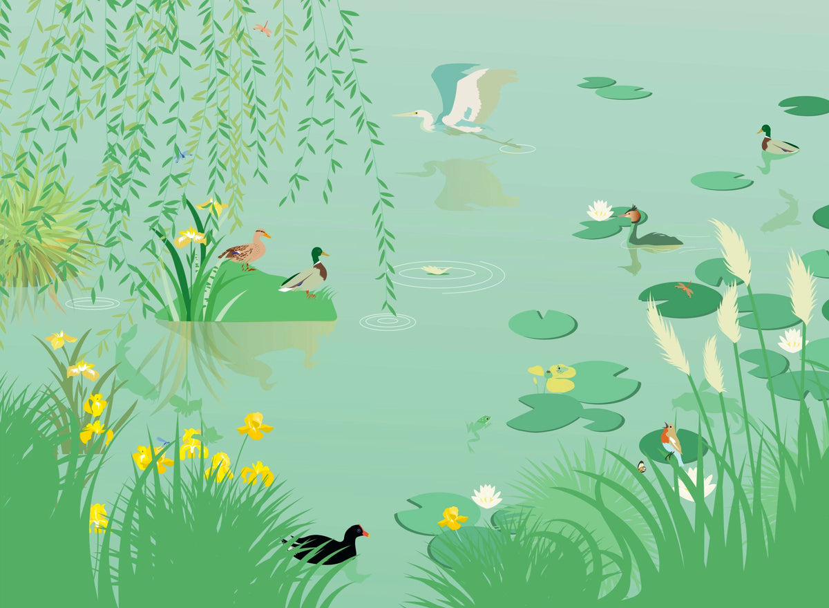 Little Cabari panorama wallpaper ETANG