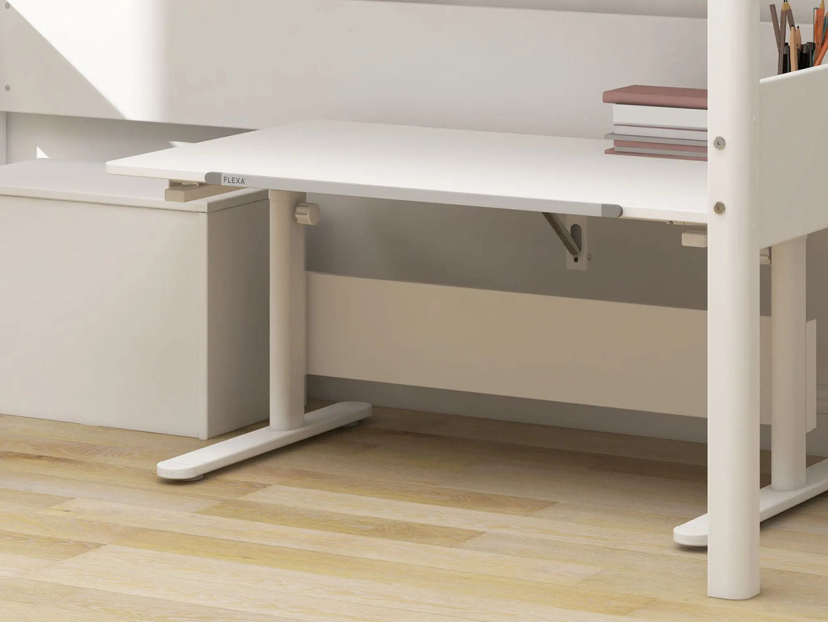 Flexa Study EVO Schreibtisch Weiss