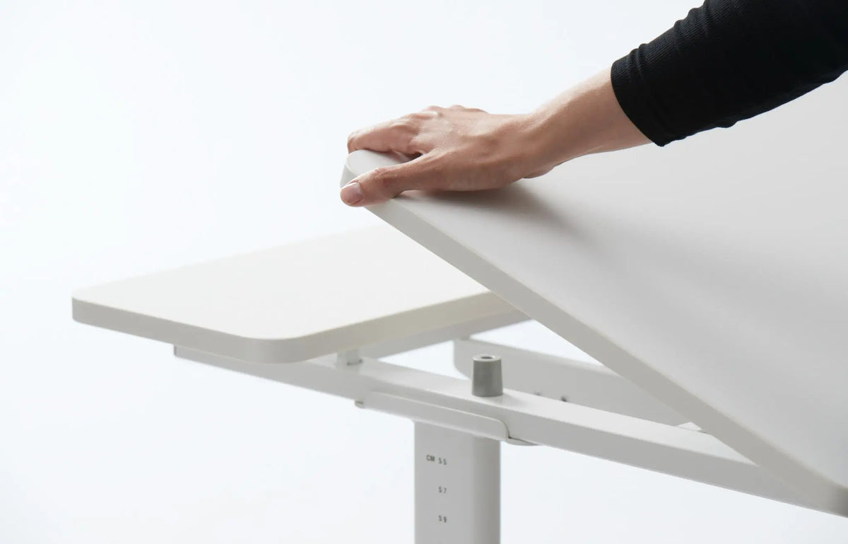 Flexa Study Evo Kippbarer Schreibtisch Weiss